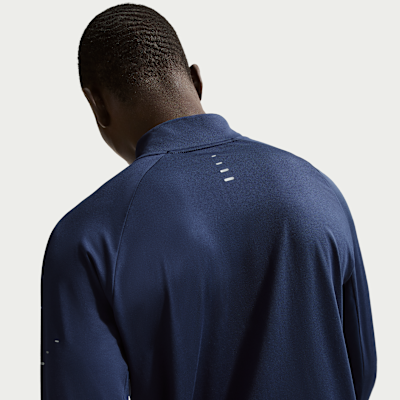 Nike Stride Dri-FIT hardlooptop met korte rits voor heren