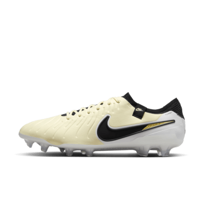 Tacos de fútbol de corte low para terreno firme Nike Tiempo Legend 10 Elite