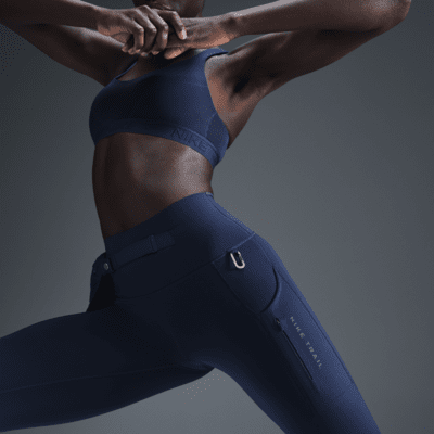 Legging 7/8 à taille haute et maintien supérieur avec poches Nike Trail Go pour femme