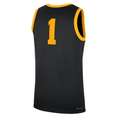 Iowa Hawkeyes Replica Men's Nike College Basketball Jersey