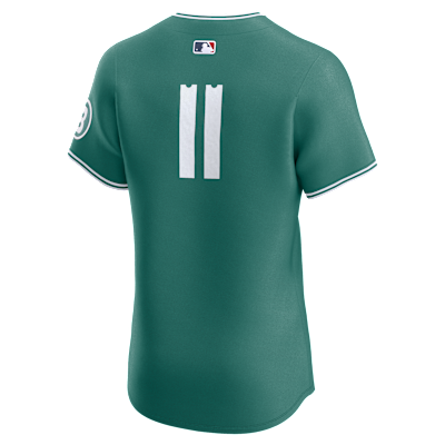 Jersey Nike Dri-FIT ADV de la MLB Elite para hombre Rafael Devers Boston Red Sox City Connect