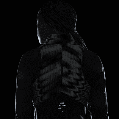 Chamarra de running híbrida para mujer Nike Therma-FIT Running Division