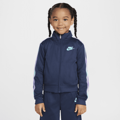 Conjunto de pants y chamarra para niños talla pequeña Nike Dri-FIT Solarized