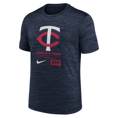 Мужская футболка Minnesota Twins Large Logo Velocity