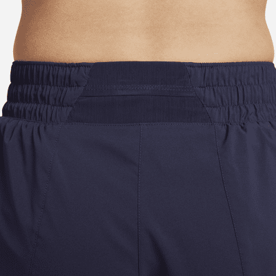 Nike Dri-FIT One Swoosh Women's Mid-Rise Brief-Lined Running Shorts