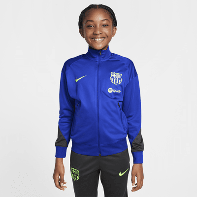 F.C. Barcelona Strike Third Older Kids' Nike Dri-FIT Football Knit Tracksuit