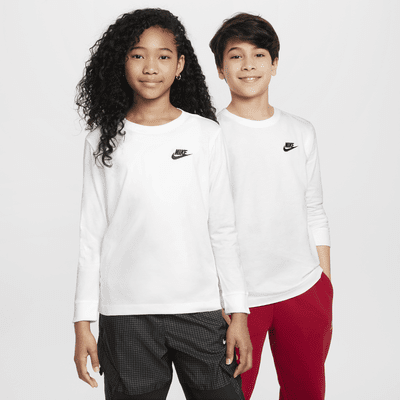 Nike Sportswear Older Kids' Long-Sleeve T-Shirt