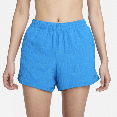 Shorts para salida de baño para mujer Nike Swim Retro Flow