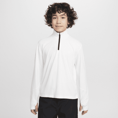 Nike Multi Dri-FIT UV-Longsleeve mit Halbreißverschluss für ältere Kinder (Jungen)