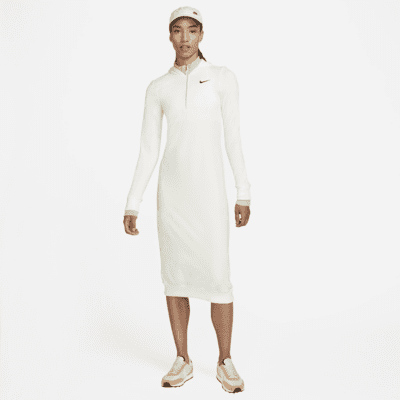 Vestido de manga larga con medio cierre para mujer Nike Sportswear Icon Clash