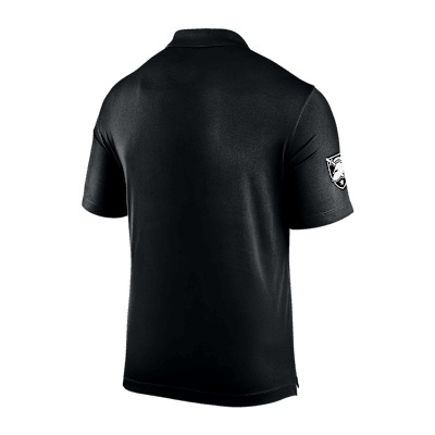 Polo universitario Nike para hombre Army Black Knights Rivalry Sideline Varsity