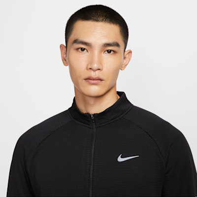 ナイキ ストライド メンズ Therma-FIT レペル ウィンタライズド 1/2ジップ ランニングトップ
