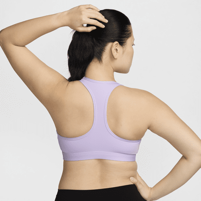 Bra deportivo con almohadillas para mujer Nike Swoosh Medium Support