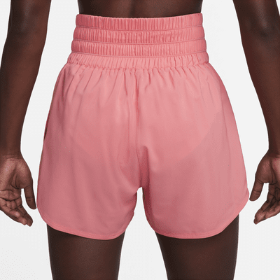 Shorts con forro de ropa interior Dri-FIT de tiro ultraalto de 8 cm para mujer Nike One