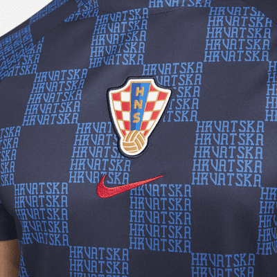 Croatia Men's Nike Dri-fit Pre-match Soccer Top. Nike.com