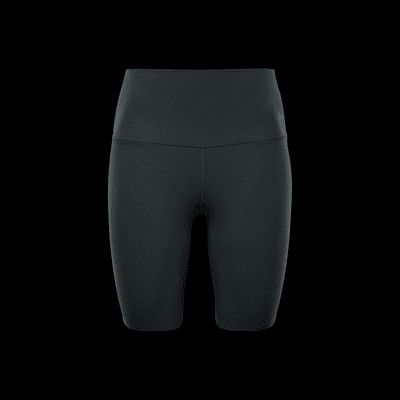 Nike Zenvy Pantalón corto de ciclismo de 20 cm de talle alto y sujeción ligera - Mujer