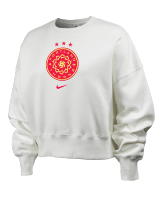 Женский свитшот Portland Thorns FC Phoenix Fleece Nike NWSL Crew-Neck