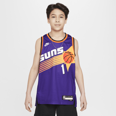 Devin Booker Phoenix Suns-Nike Dri-FIT NBA Swingman-trøje til større børn