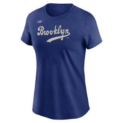 Nike Cooperstown Wordmark (MLB Los Angeles Dodgers) Women's T-Shirt