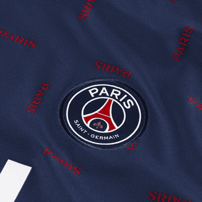 Paris Saint-Germain Men's Pre-Match Short-Sleeve Soccer Top