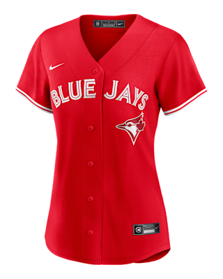 Женские джерси Toronto Blue Jays Canada Day Nike MLB Replica Jersey