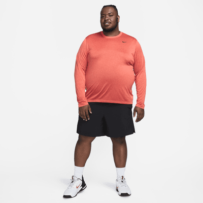 Nike Dri-FIT Legend Men's Long-Sleeve Fitness Top.