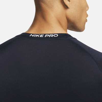 Nike Pro Dri-FIT tettsittende, langermet treningsoverdel til herre