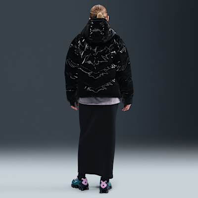 Chamarra acolchada Therma-FIT brillante para mujer Nike Sportswear