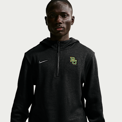 Sudadera con gorro de entrenador de básquetbol para hombre Baylor Bears Nike NCAA