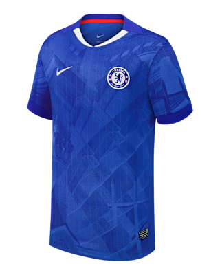 Детские джерси Cole Palmer Chelsea 2025/26 Stadium Home Big Kids' Nike Dri-FIT Soccer Jersey