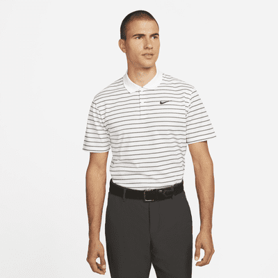 Polo da golf a righe Nike Dri-FIT Victory – Uomo