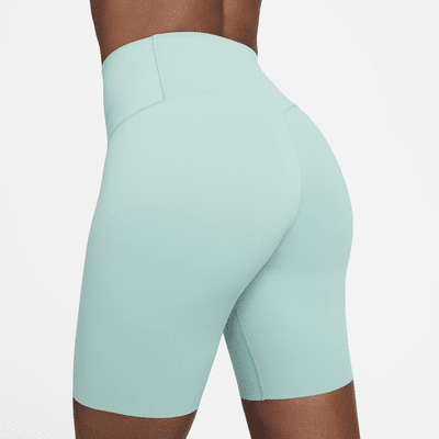 Shorts de ciclista de cintura alta de 20 cm con soporte suave para mujer Nike Zenvy