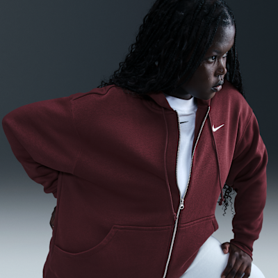 Nike Sportswear Phoenix Fleece Women's Oversized Full-Zip Hoodie (Plus Size)
