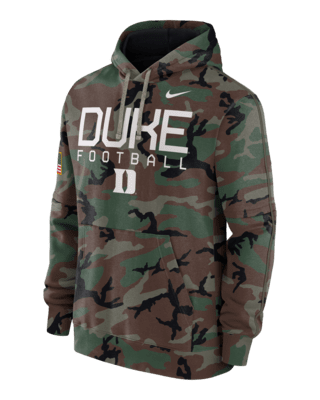 Мужское худи Duke Blue Devils Military Appreciation Club Men’s Nike College Pullover Hoodie