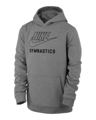 Детское худи Nike Swoosh Club Fleece Big Kids' Gymnastics Pullover Hoodie