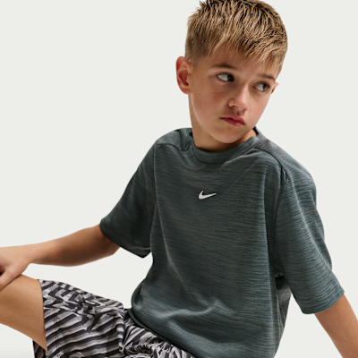 Shorts de entrenamiento Dri-FIT de tejido Woven para niño talla grande Nike Multi