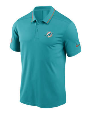 Nike Men's Dri-Fit Sideline Victory (NFL Miami Dolphins) Polo in Green, Size: 3XL | 00M33GT9P-0BL