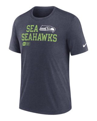 Мужская футболка Seattle Seahawks Overlap Lockup Nike NFL