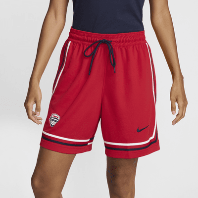 Shorts de básquetbol Nike para mujer USAB Practice