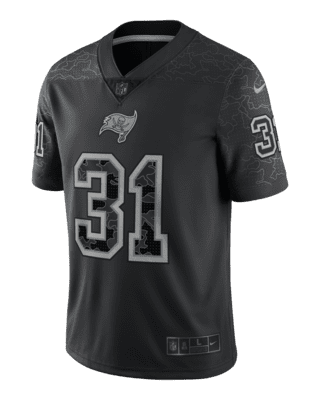 Men's Carolina Panthers Sam Darnold Nike Black Game Player Jersey