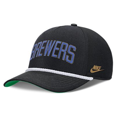 Milwaukee Brewers Rise Men's Nike MLB Adjustable Hat