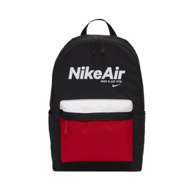 black and red nike bag