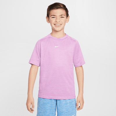 Nike Multi Big Kids' (Boys') Dri-FIT Short-Sleeve Top