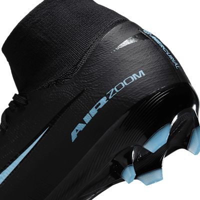 Tacos de fútbol para terreno firme de corte high Nike Mercurial Superfly 10 Pro