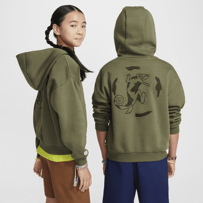 Nike SB Sudadera con capucha oversize de skateboard - Niño/a