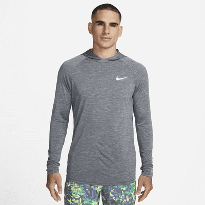 Nike Men's Long-Sleeve Hooded Hydroguard Swim Shirt