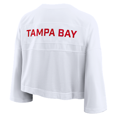 Tampa Bay Buccaneers Wide Receiver Jersey Fashion Women's Nike Dri-FIT NFL Cropped Top