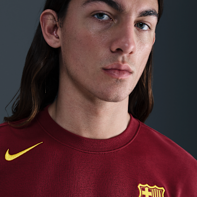 FC Barcelona Club Fourth Men's Nike Soccer Crew-Neck