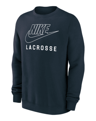 Мужской свитшот Nike Swoosh Club Fleece Lacrosse Pullover Crew-Neck