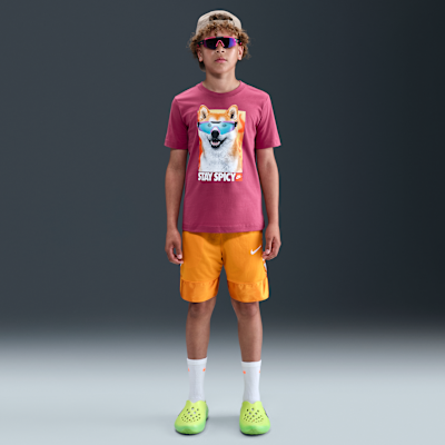 Playera para niños talla grande Nike Sportswear
